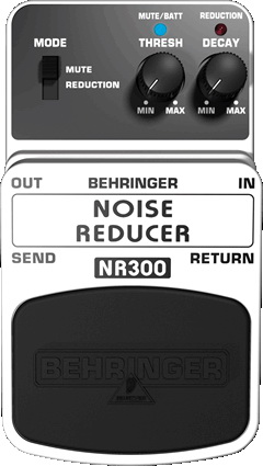 BEHRINGER NR300 Педаль шумоподавления