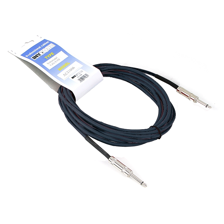 INVOTONE ACI1006/BK Кабель 6,3мм - 6,3мм,  6м