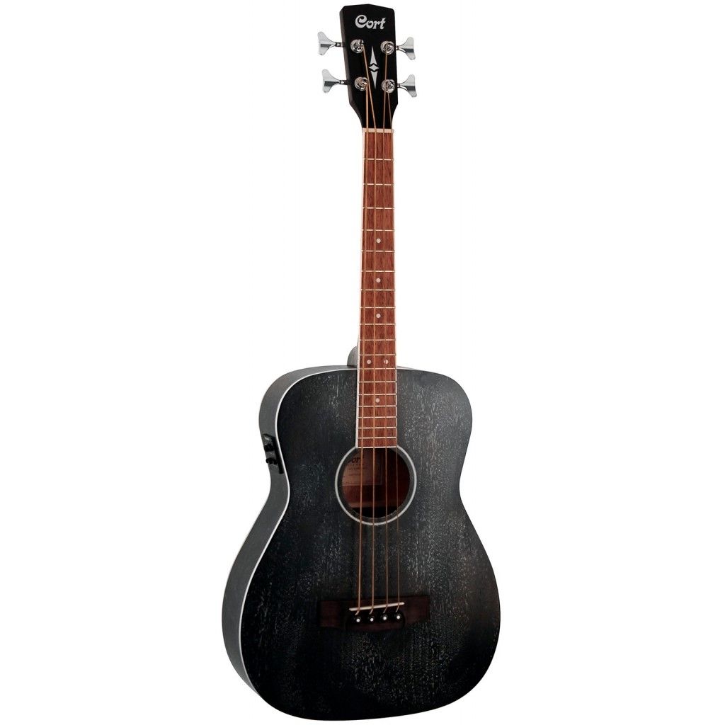CORT AB590MF-BOP Электроакустическая бас-гитара,  чехол