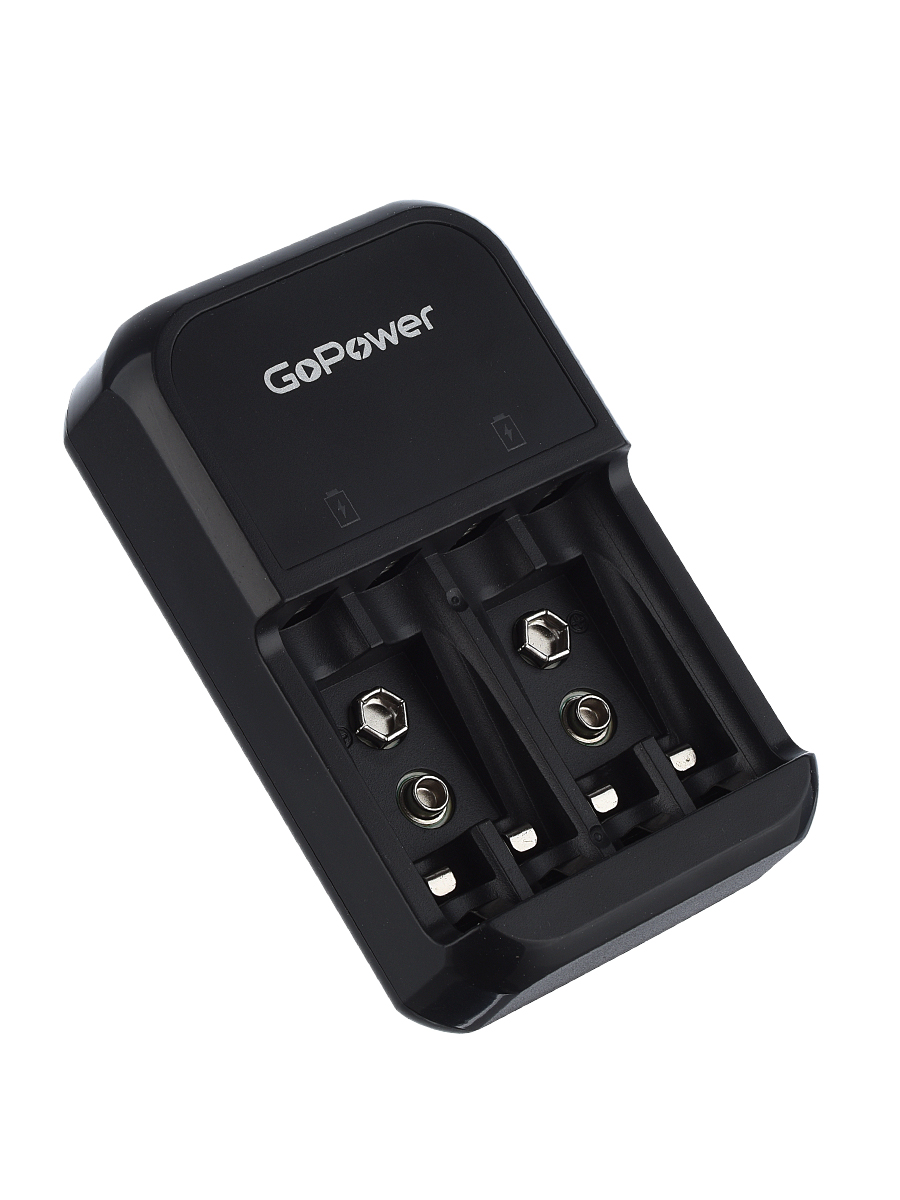 GoPower 00-00031387 iClever 500 Зарядное устройство для аккумуляторов AA/AAA/Крона, 4 слота