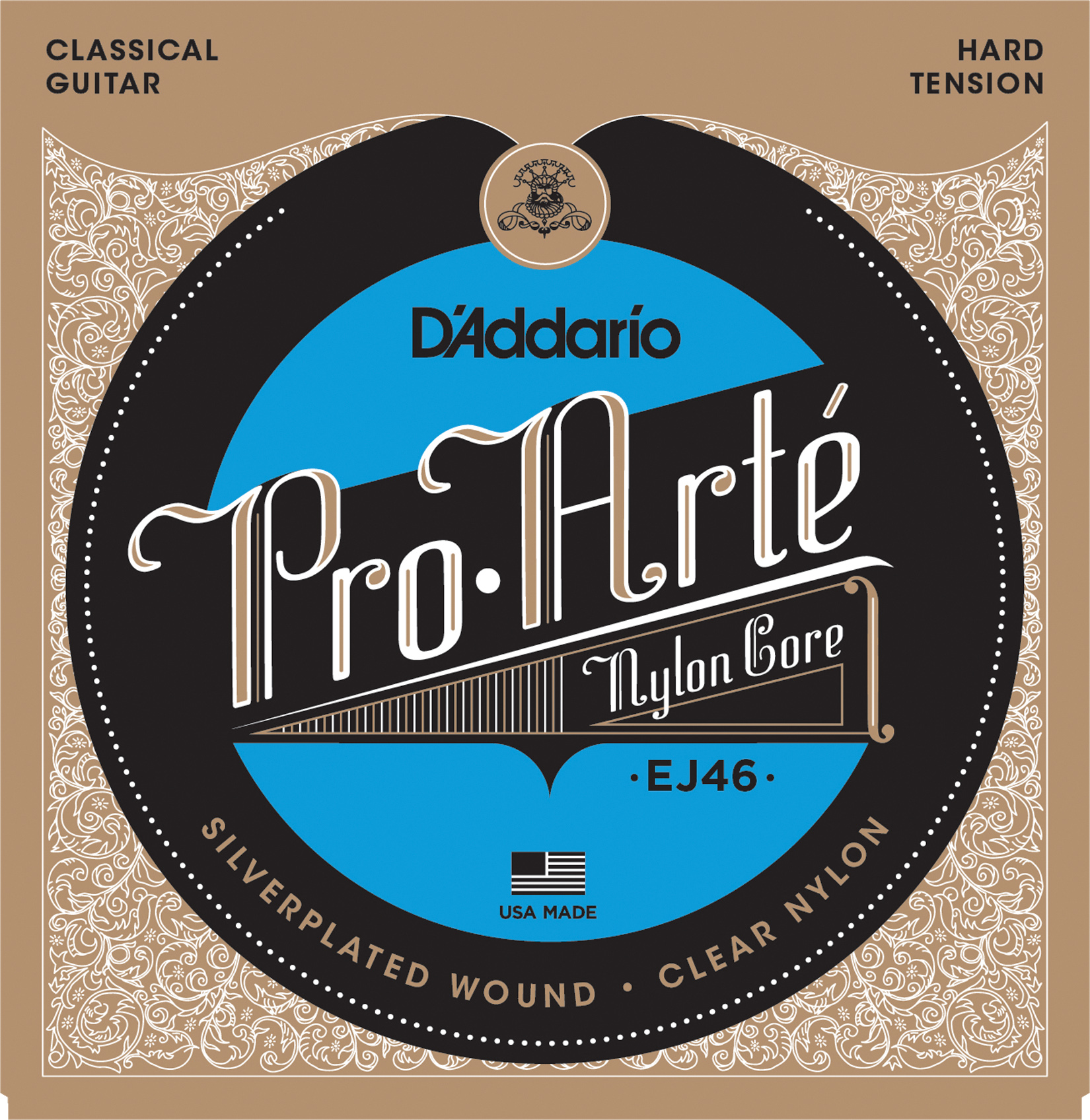 D`ADDARIO EJ46 HARD Струны для классической гитары