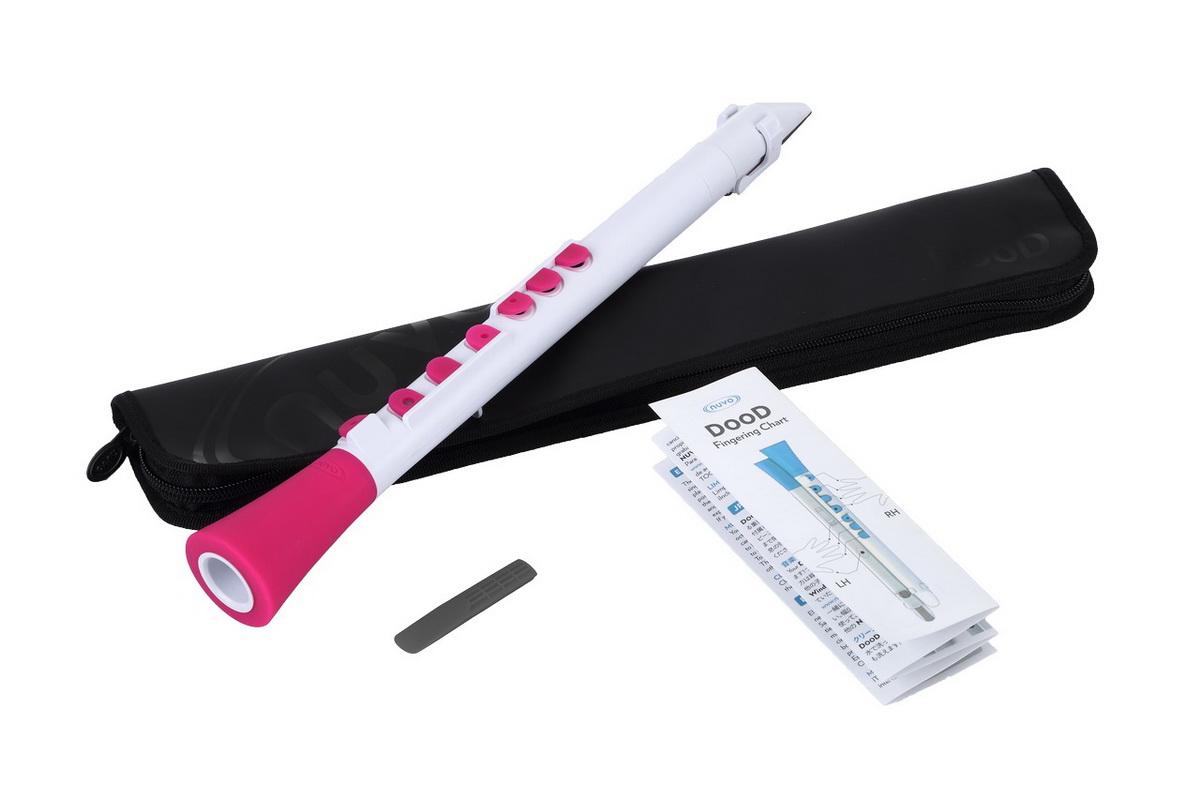 NUVO DOOD (WHITE/PINK) Блок-флейта