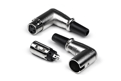 INVOTONE XLR3F200C Кабельный разъем XLR мама угловой
