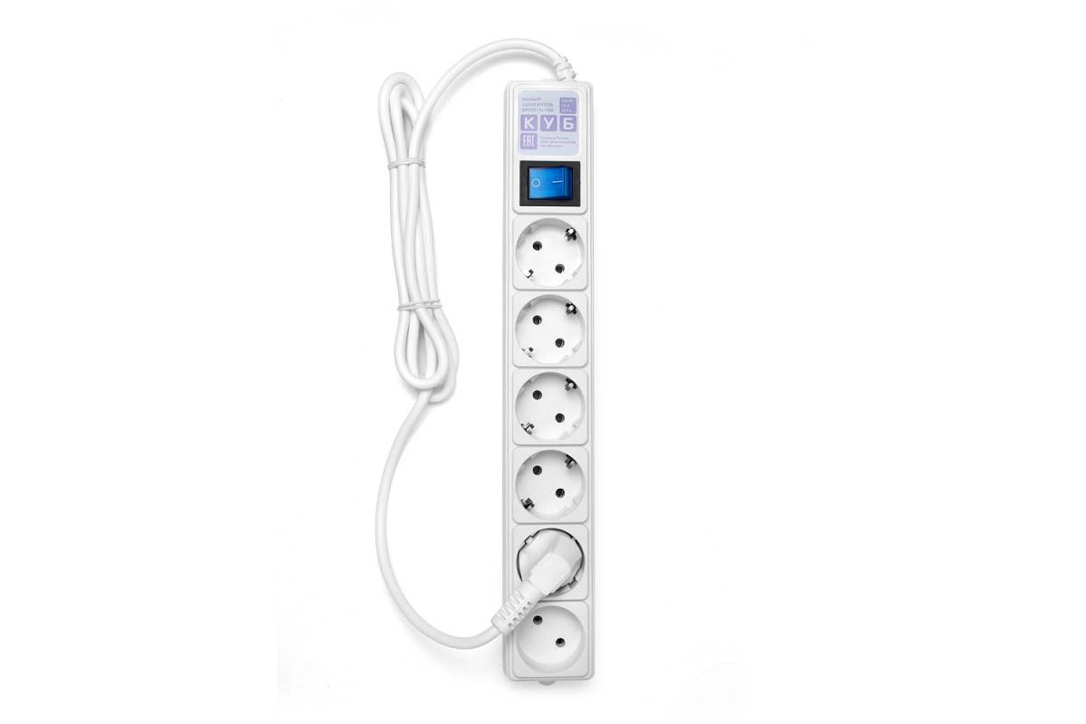 POWER CUBE SPG(5+1)-B-10 Фильтр-удлинитель 3м 
