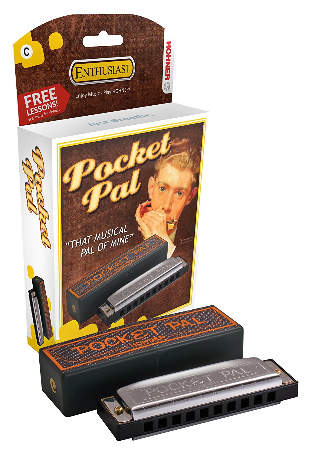 HOHNER POCKET PAL C Губная гармошка