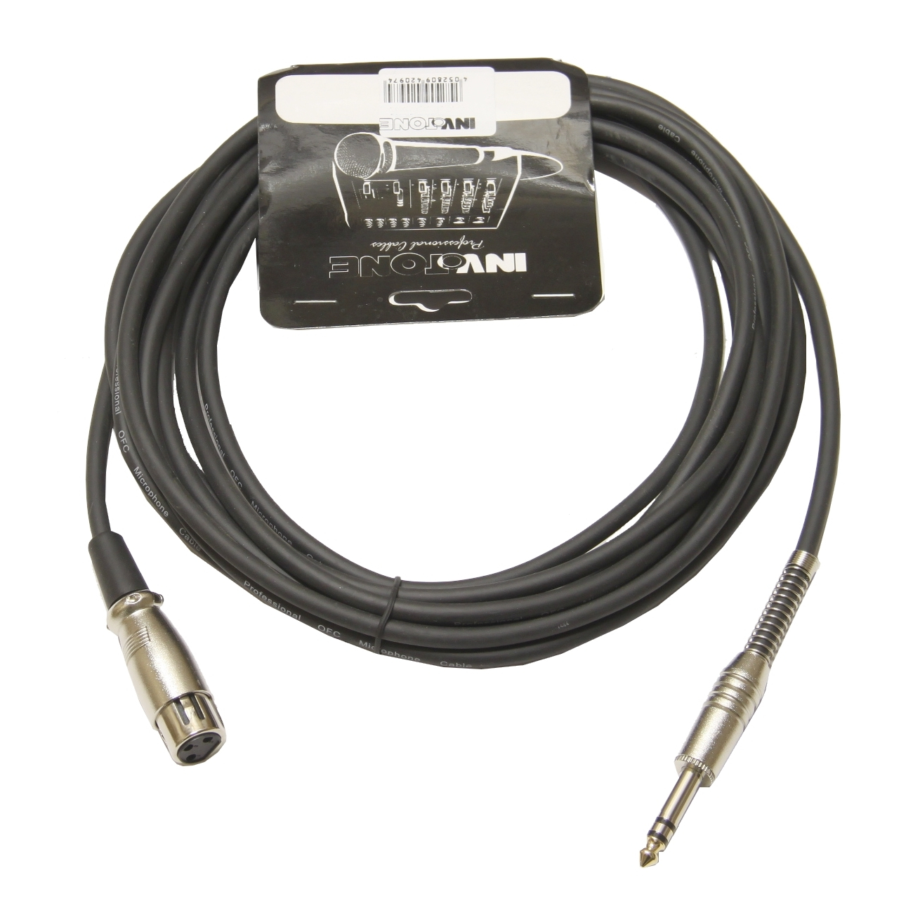 INVOTONE ACM1010FS/BK Кабель S6,3мм - XLRF,  10м