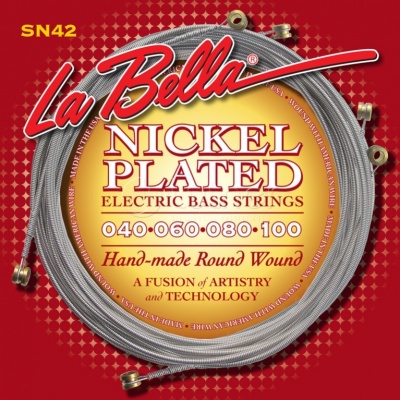 LA BELLA SN42 Струны для 4-струнной бас-гитары 40-100