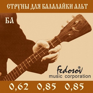BA-FEDOSOV Струны для балалайки альт
