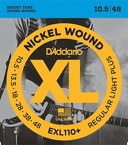 D`ADDARIO EXL110+  NICKEL WOUND Струны для электрогитары 10.5- 48