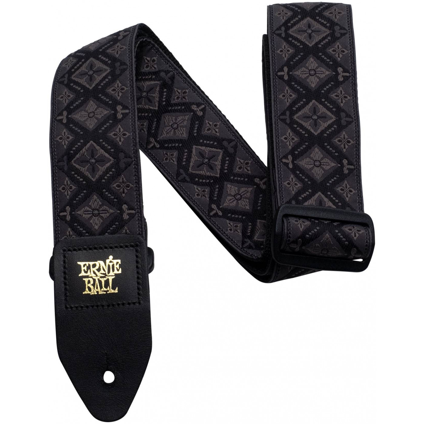 ERNIE BALL 4093 JACQUARD REGAL BLACK Ремень для гитары