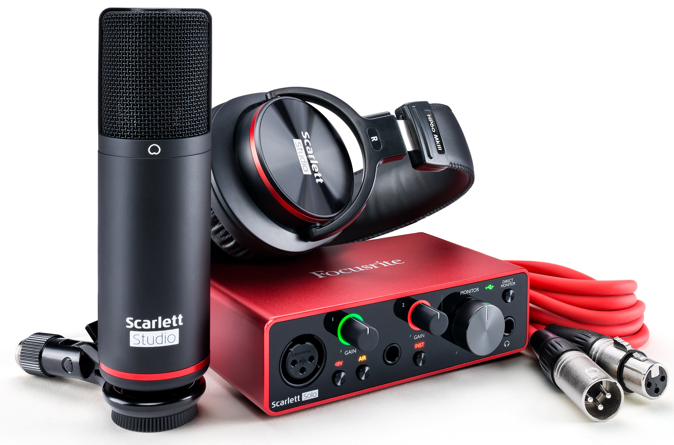 FOCUSRITE SCARLETT SOLO STUDIO 3RD GEN Звуковая карта