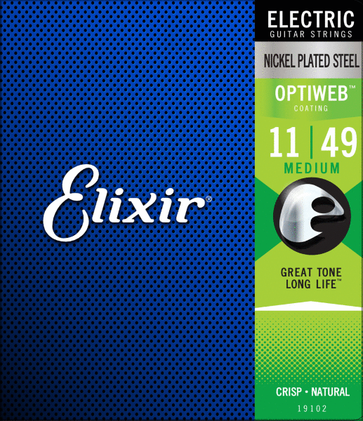 ELIXIR 19102 OPTIWEB Струны для электрогитары 11-49