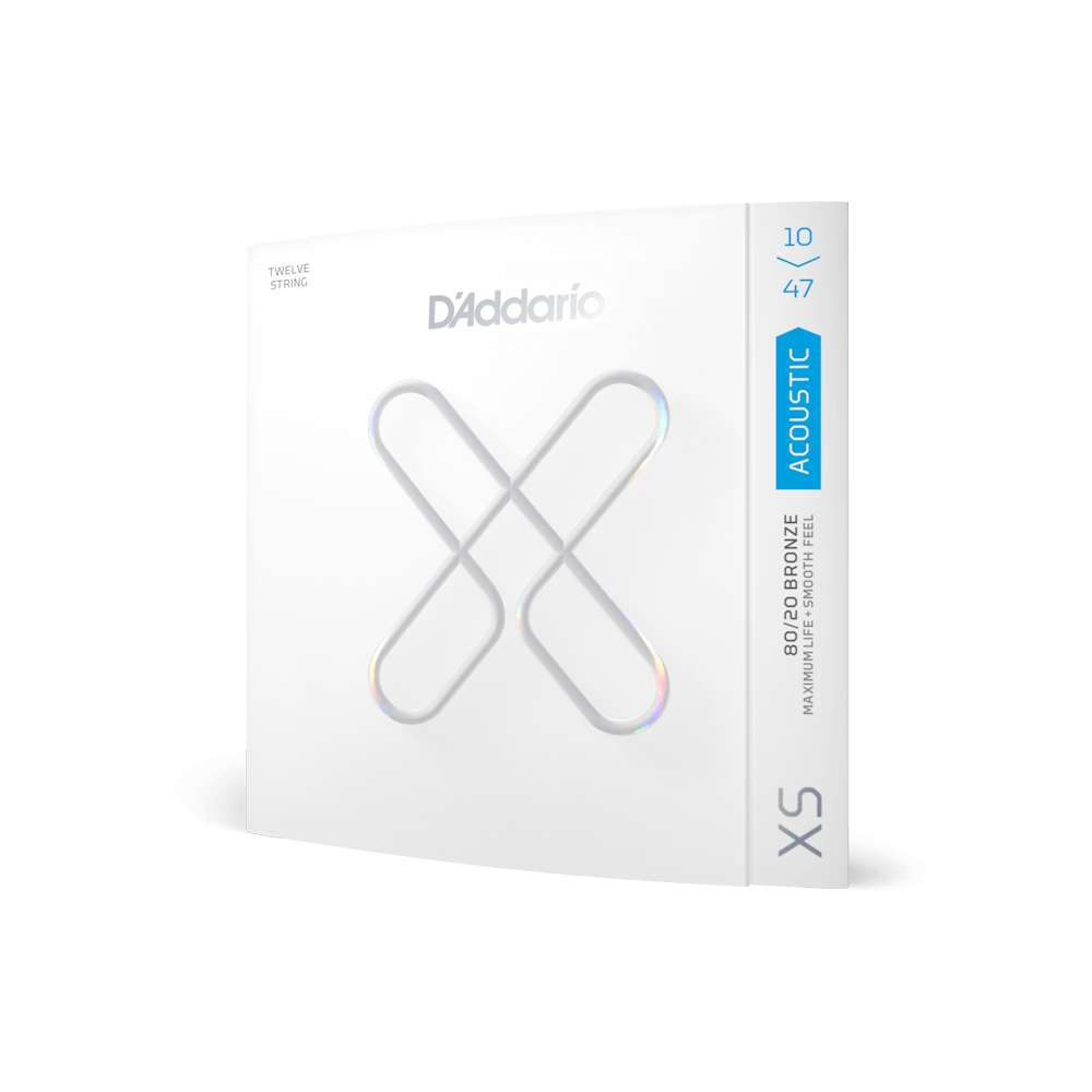 D`ADDARIO XSABR1047-12 XS Струны для 12-струнной гитары 10- 47