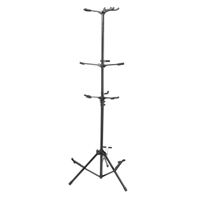 ONSTAGE GS7652B Подставка для шести гитар, с зажимами, черная