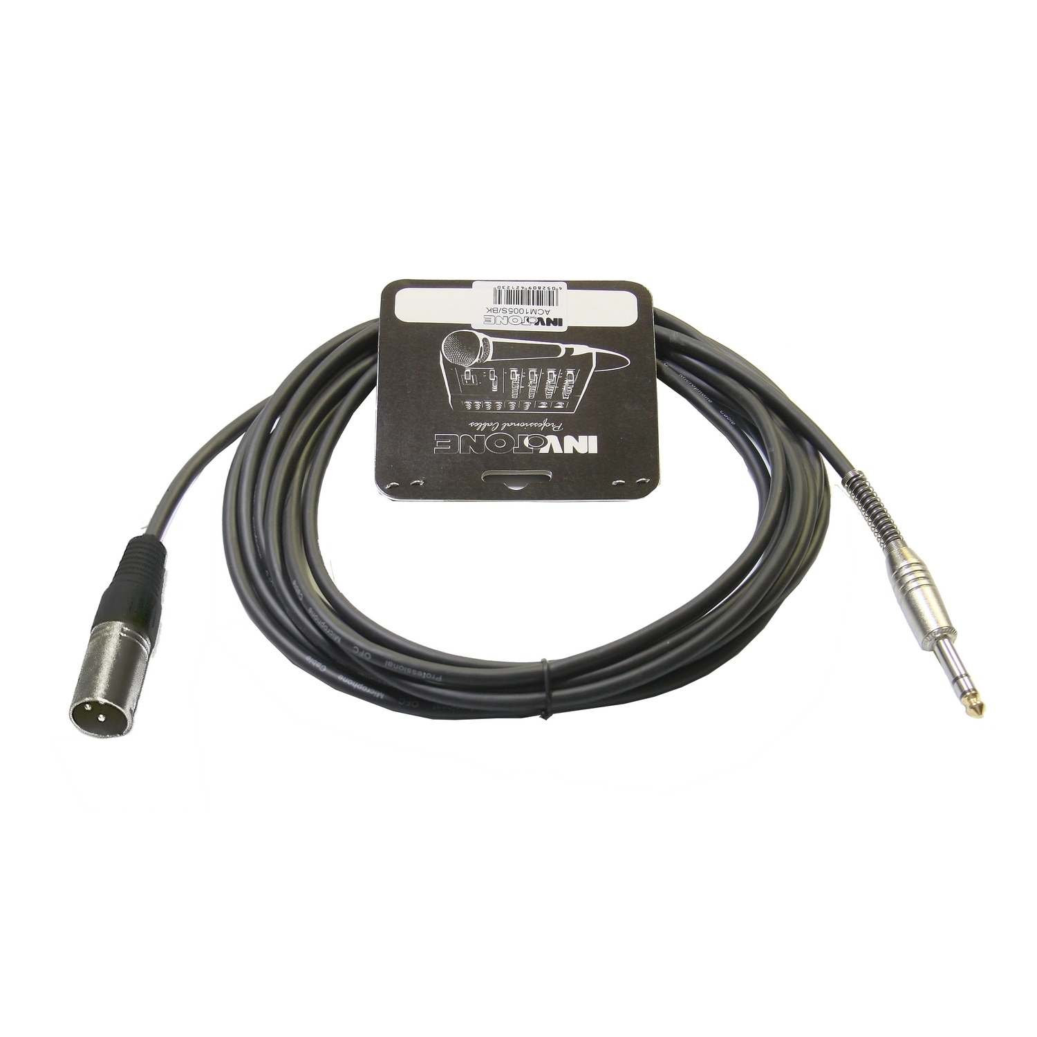 INVOTONE ACM1003S/BK Кабель S6,3мм - XLRM,  3м