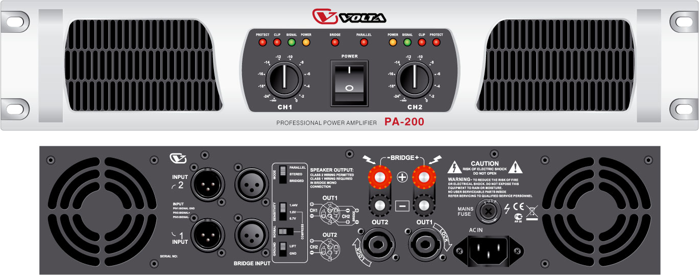 VOLTA PA-200 Усилитель мощности
