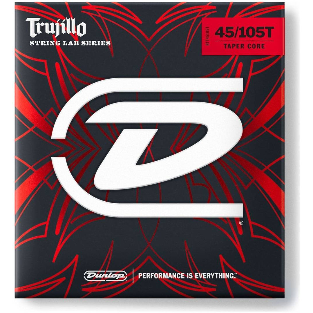 DUNLOP TRUJILLO RTT45105T 45/105T Струны для 4-струнной бас-гитары 45-105